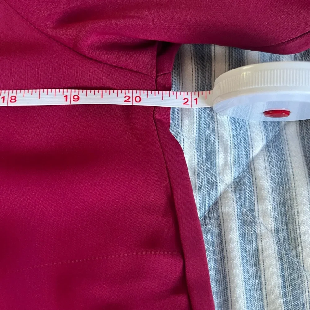 Jouica Crimson Red Blouse for Women Size Medium